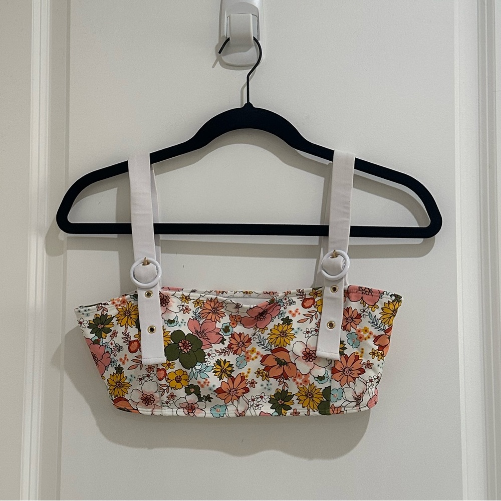 Forever 21 Floral Bikini Top